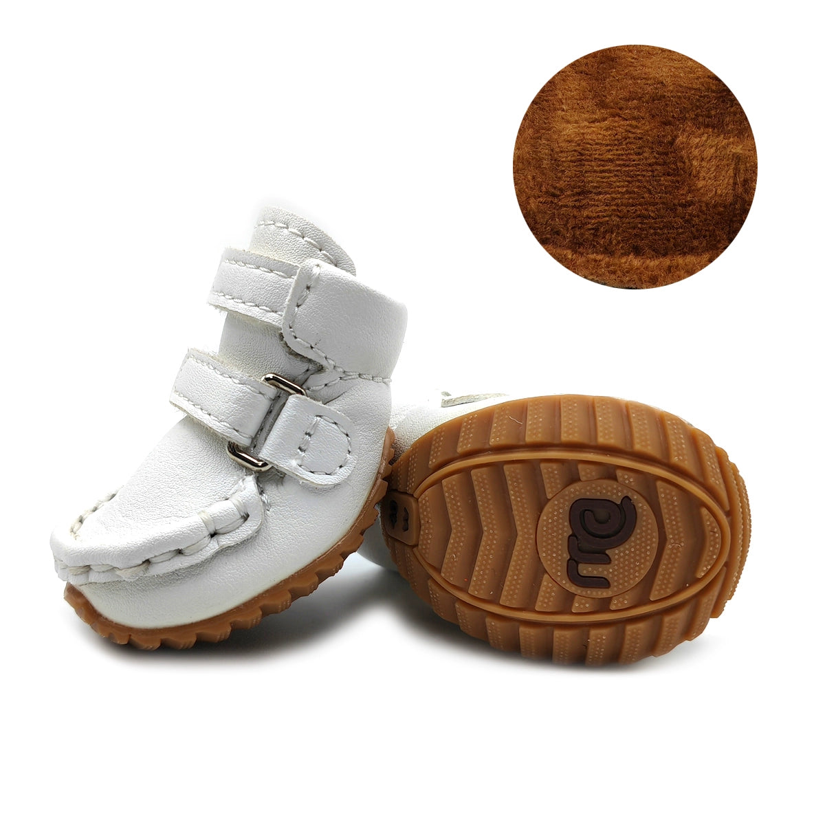 French Bulldog shoes, wide sole  shoes